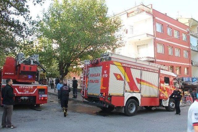 Başkent’te Yangın: 1 Ölü, 3 Yaralı