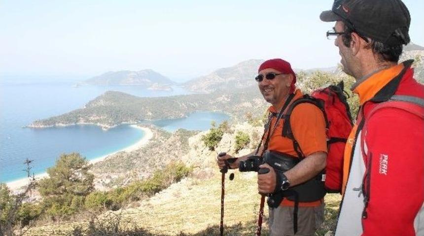 Dağcılar Fethiye&rsquo;yi Keşfetti