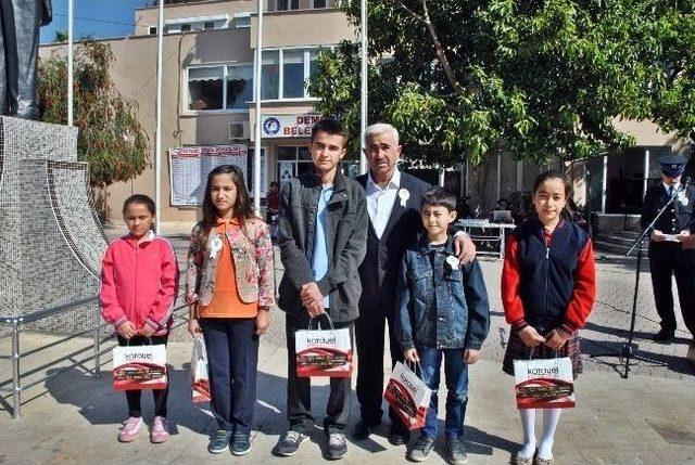 Demre de 10 Nisan Polis G&uuml;n&uuml; T&ouml;renle Kutlandı 1