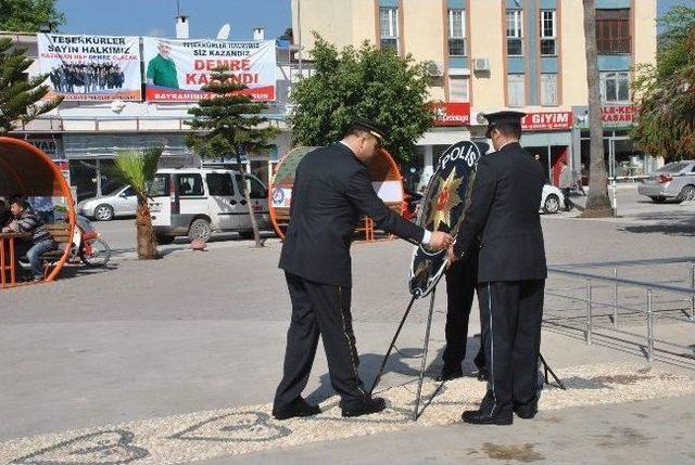 Demre de 10 Nisan Polis G&uuml;n&uuml; T&ouml;renle Kutlandı 3