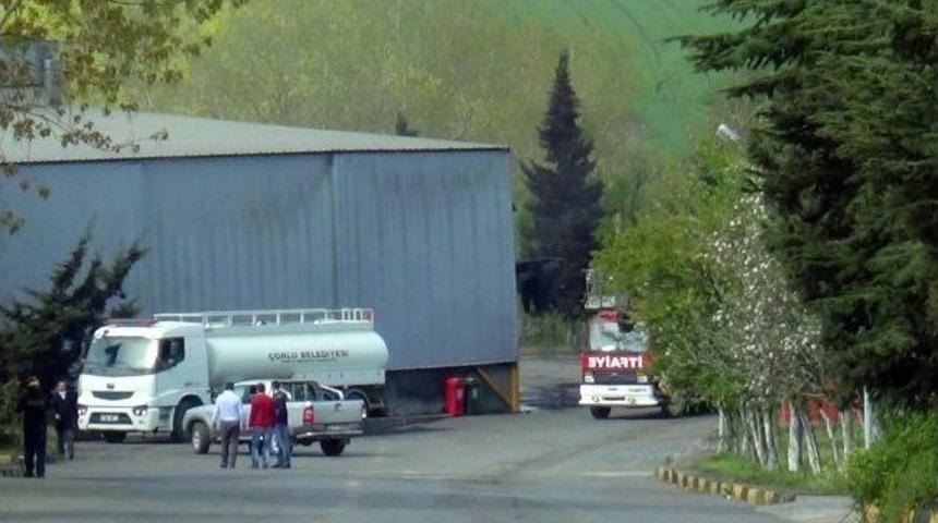 Tekirdağ'da D&ouml;k&uuml;m Fabrikasında Patlama: 7 Yaralı