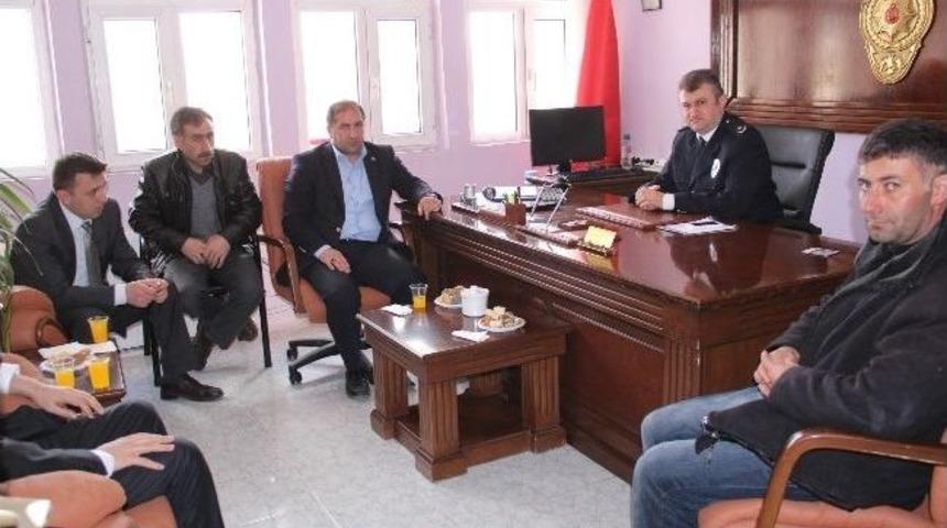 &Ccedil;ıldır Ak Parti İl&ccedil;e Teşkilatı Emniyeti Ziyaret Etti