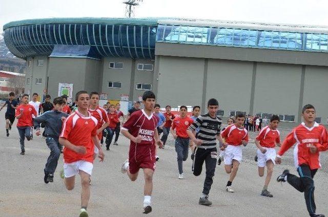 Erzurum&rsquo;da Atletler Proje İ&ccedil;in Koştu 1