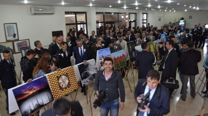 Polis Okulu &Ouml;ğrencileri Sergi A&ccedil;tı
