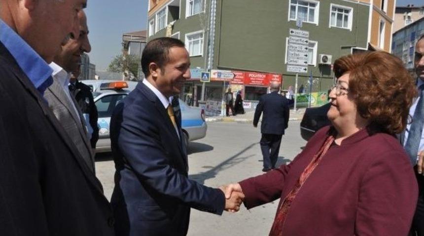 G&uuml;ldal Akşit&rsquo;ten Başkan Toltar'a Ziyaret