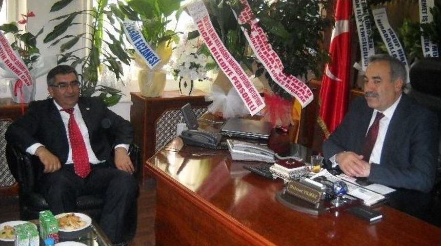 Milletvekili Işık'tan Başkan Yılmaz&rsquo;a Tebrik Ziyareti