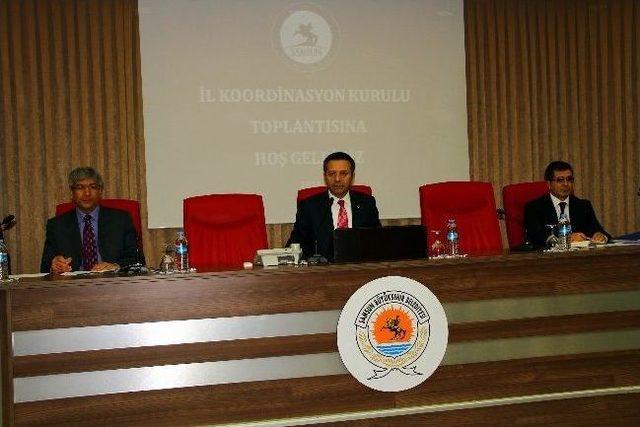 İl Koordinasyon Kurulu Toplantısı 1