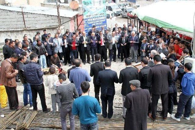 Emniyet M&uuml;d&uuml;rl&uuml;ğ&uuml; Binasının Temeli T&ouml;renle Atıldı 1