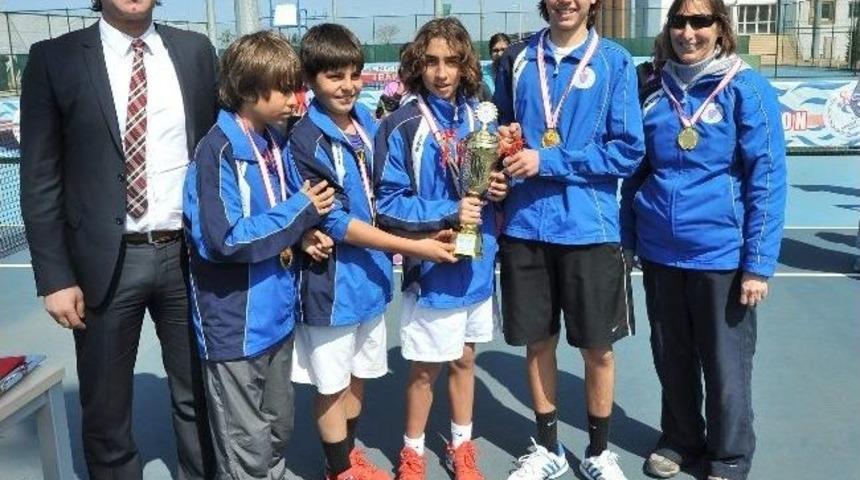 Okul Sporları Yıldızlar Tenis Grup İl Birinciliği Sona Erdi
