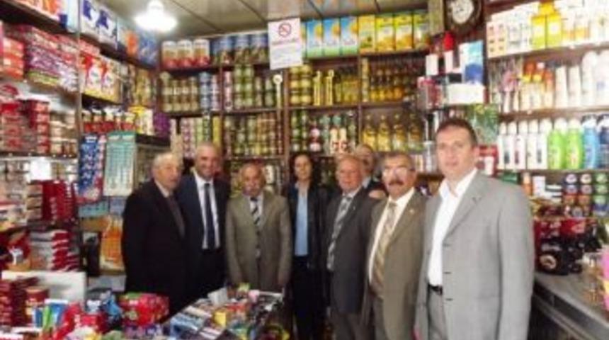 Başkan Taş&rsquo;tan Esnafa Teşekk&uuml;r Ziyareti