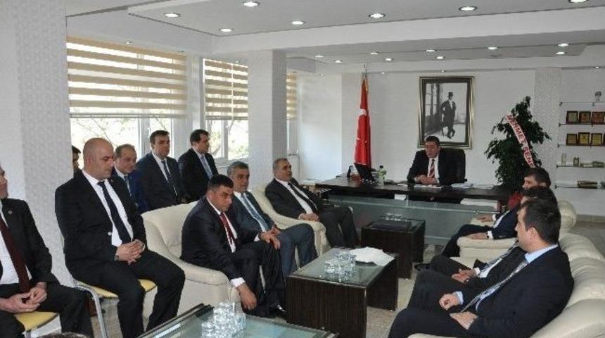 Odabaş&rsquo;dan Başkan Tekin&rsquo;e Ziyaret