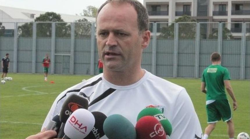 Bursaspor Teknik Direkt&ouml;r&uuml; İrfan Buz: