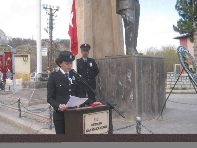 Türk Polis Teşkilatının 169. Yılı Bünyan'da Da Kutlandı