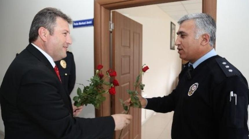 Başkan Palancıoğlu'dan İl&ccedil;e Emniyet'e Ziyaret