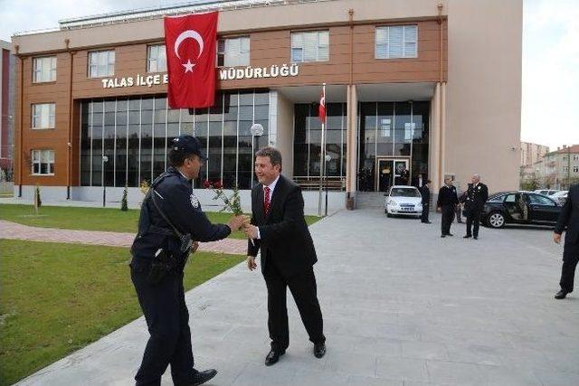 Başkan Palancıoğlu dan İl&ccedil;e Emniyet e Ziyaret 1