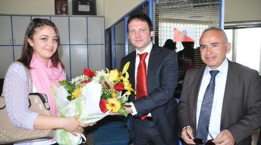 Alanya&rsquo;da Stajyer Avukatlar Polis Merkezine Ziyaret Etti