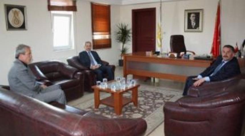 Başkan Dişli Başkan İsmail Karakulluk&ccedil;u'yu Ziyaret Etti