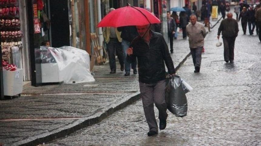 Edirne'de Sağanak Yağış