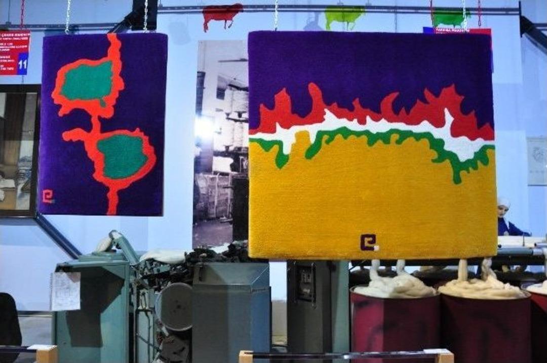 Merinos Tekstil M&uuml;zesi&rsquo;nde &lsquo;tablo Halılar Sergisi&rsquo;