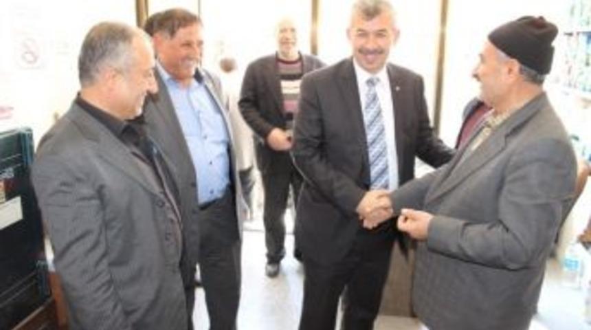 Başkan C&ouml;mertoğlu&rsquo;ndan Esnafa Teşekk&uuml;r Ziyareti