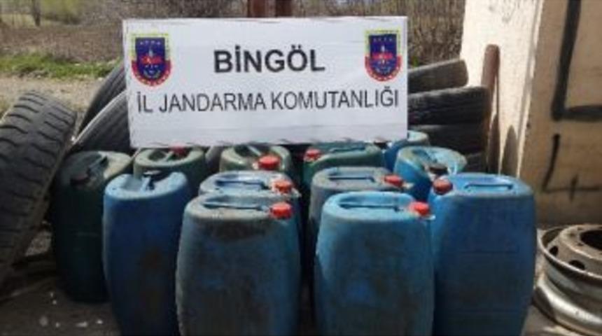 Bing&ouml;l&rsquo;de Ka&ccedil;ak Akaryakıt Operasyonu