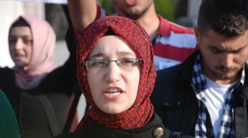 &Uuml;niversite &Ouml;ğrencileri Mısır&rsquo;da Ki İdam Kararlarını Protesto Etti