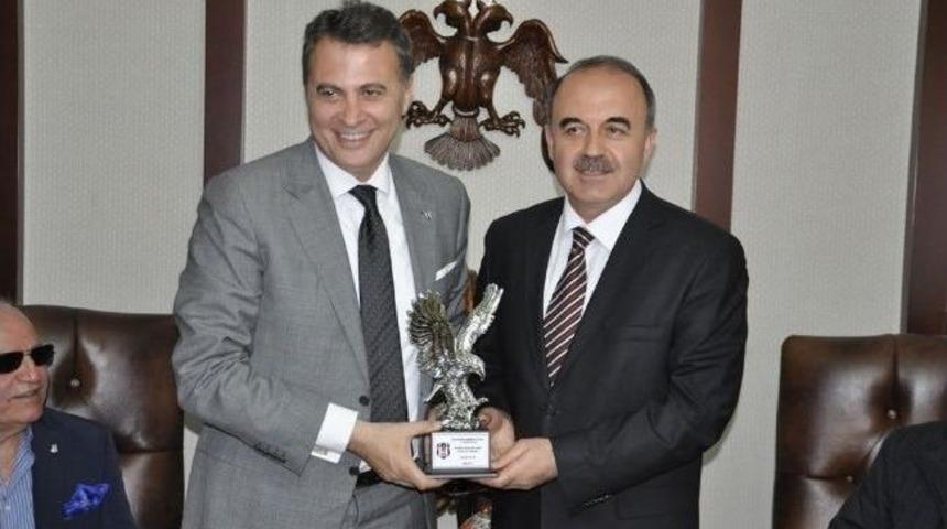 Fikret Orman&rsquo;dan Vali Erol&rsquo;a Ziyaret