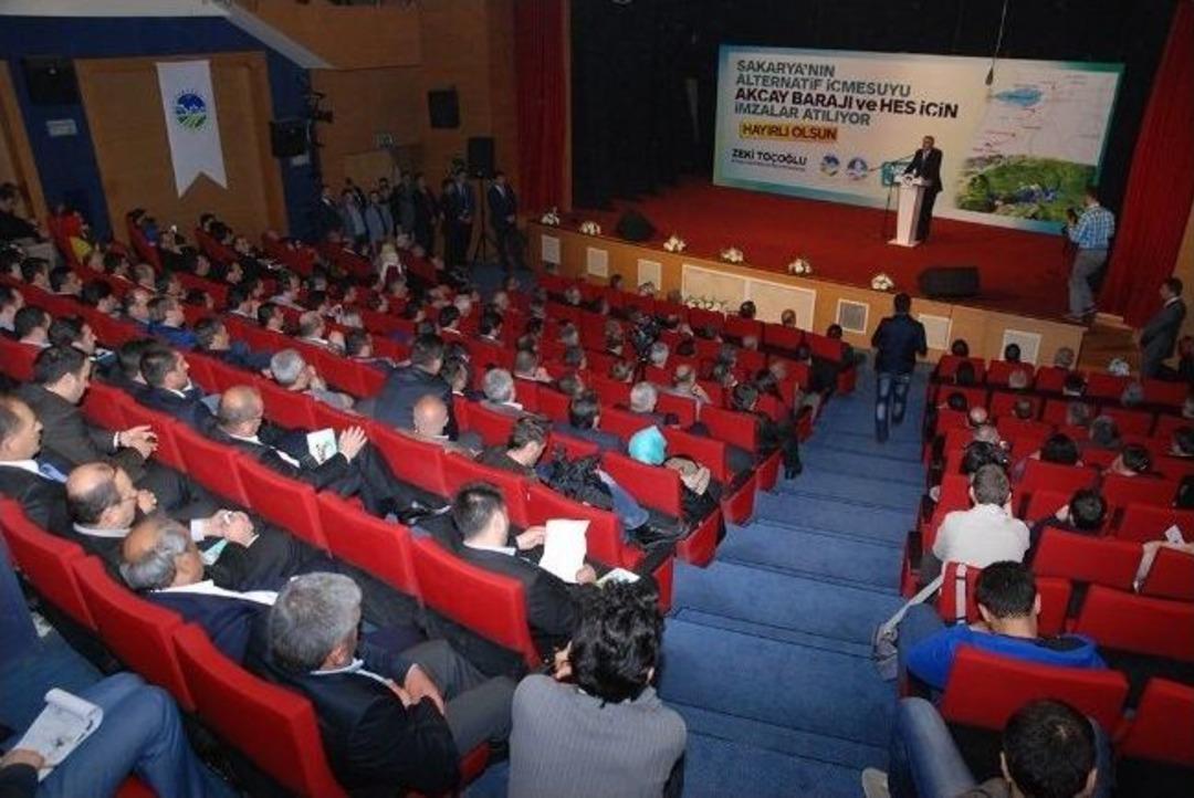 Ak&ccedil;ay Barajı Projesinin İmzası Atıldı