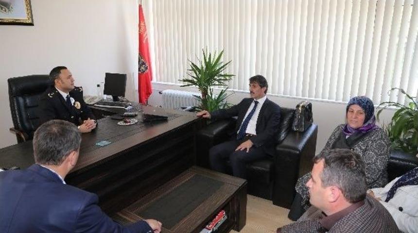 Başkan Alemdar İl&ccedil;e Emniyet M&uuml;d&uuml;rl&uuml;ğ&uuml;n&uuml; Ziyaret Etti