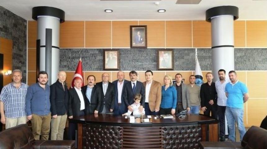 Başkan Alemdar'a Ziyaretler Devam Ediyor