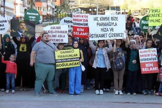 Mısır’daki İdam Kararını Protesto Ettiler