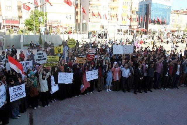 Mısır’daki İdam Kararını Protesto Ettiler