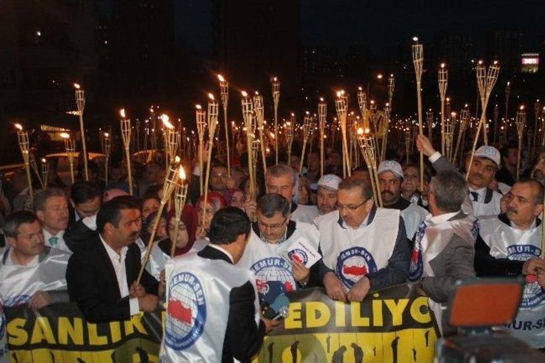Memur-sen Mısır&rsquo;daki İdam Kararlarını Protesto Etti