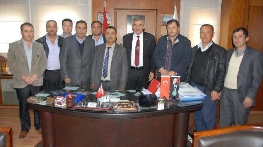 Ş&ouml;f&ouml;rler Odası Başkanı K&ouml;kl&uuml;, İlk Ziyaret Başkan Işık&rsquo;a Yaptı