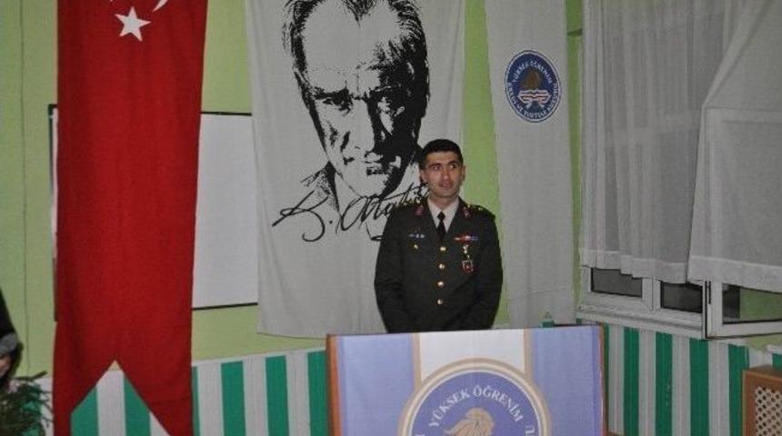 Jandarmadan &Uuml;niversiteli Gen&ccedil;lere Farkındalık Semineri
