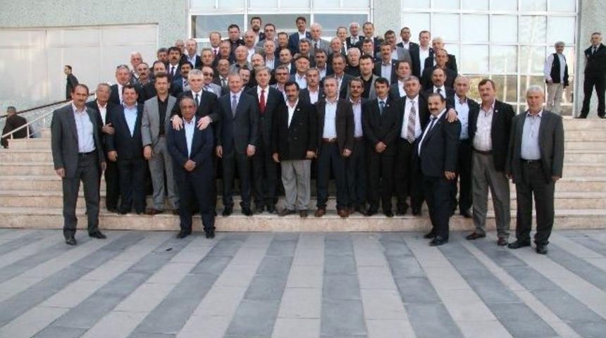 Muhtarlar Derneğinden Başkan Dişli&rsquo;ye Hayırlı Olsun Ziyareti