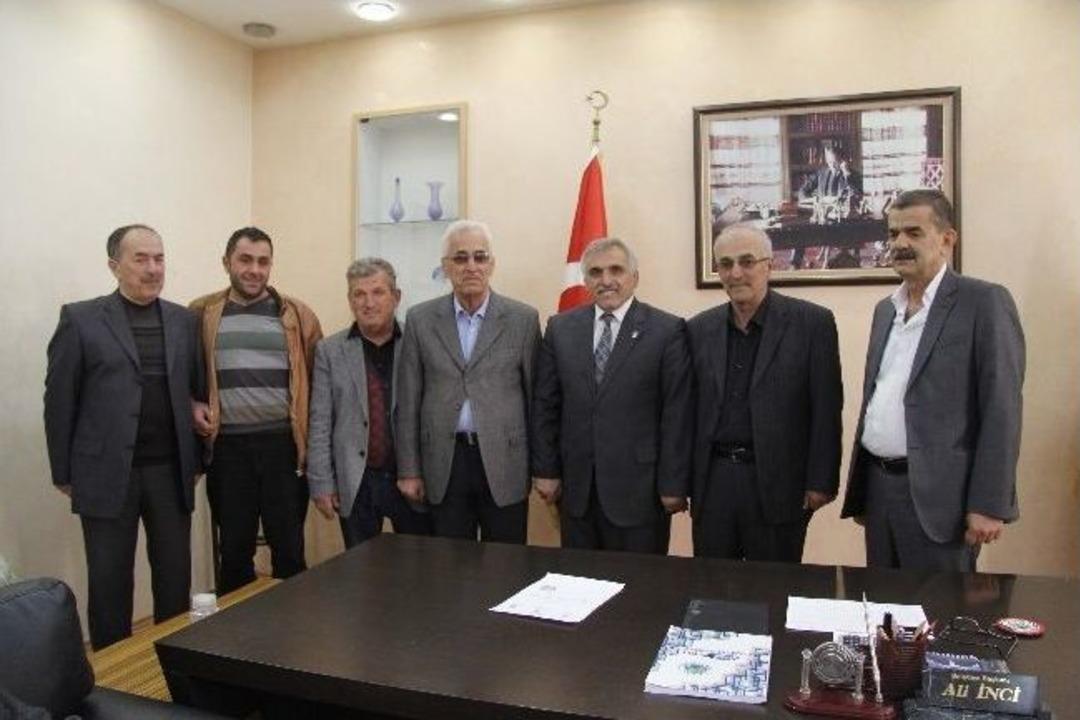 Başkan İnci&rsquo;ye Tebrik Ziyaretleri Devam Ediyor