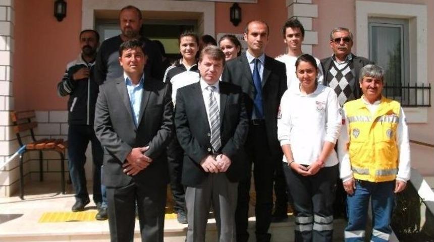 Kaymakam Karahan, Yazır 112 İstasyonunda İncelemelerde Bulundu