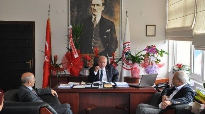 Mhp Heyetinden Tekirdağ Büyükşehir Belediye Başkanı Kadir Albayrak'a Tebrik Ziyareti