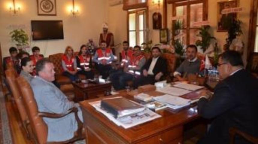 T&uuml;rk Kızılayı Bilecik Şubesi'nden Başkan Yağcı&rsquo;ya Ziyaret