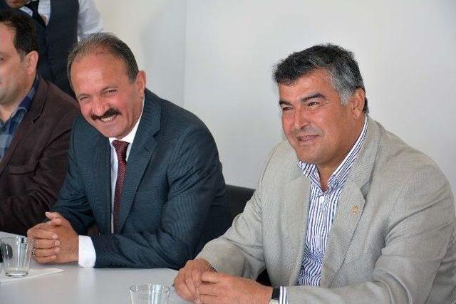 Fethiye Chp&rsquo;den Başkan Saatcı&rsquo;ya Tebrik Ziyareti 1