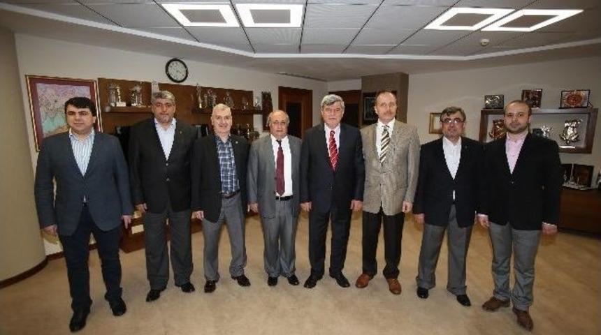 Başkan Karaosmanoğlu&rsquo;na Ziyaretler Devam Ediyor