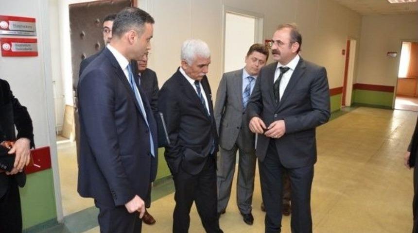 Vali Alimoğlu Hastaneleri Ziyaret Etti