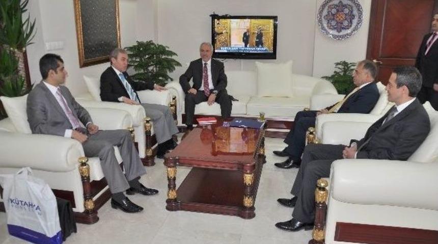 Ak Parti'li Kavuncu'dan Kamil Sara&ccedil;oğlu&rsquo;na 'hayırlı Olsun' Ziyareti