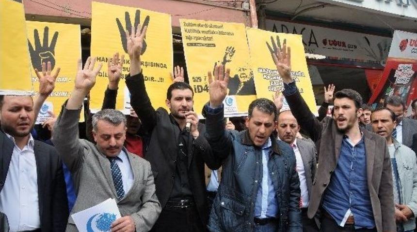 Agd&rsquo;den G&uuml;m&uuml;şhane&rsquo;de Mısır Protestosu