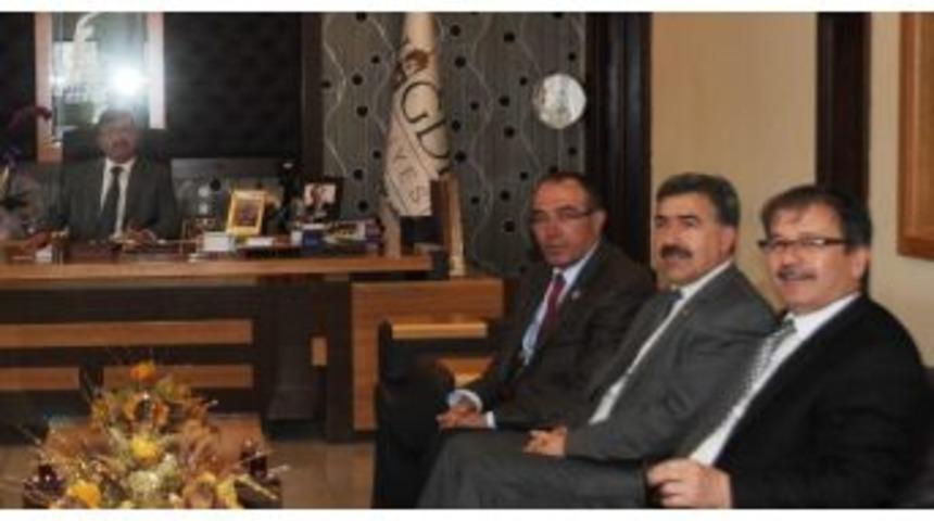 Belediye Başkanı Akdoğan'a Hayırlı Olsun Ziyareti