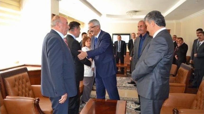 Yeni Meclis &Uuml;yelerinden Vali Kılı&ccedil;&rsquo;a Ziyaret