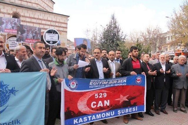 Kastamonu’da Mısır’daki İdam Cezaları Protesto Edildi