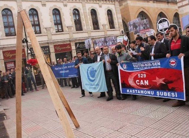 Kastamonu’da Mısır’daki İdam Cezaları Protesto Edildi