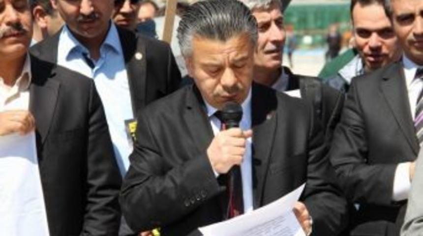 Memur-sen Mısırda Yaşananları Protesto Etti